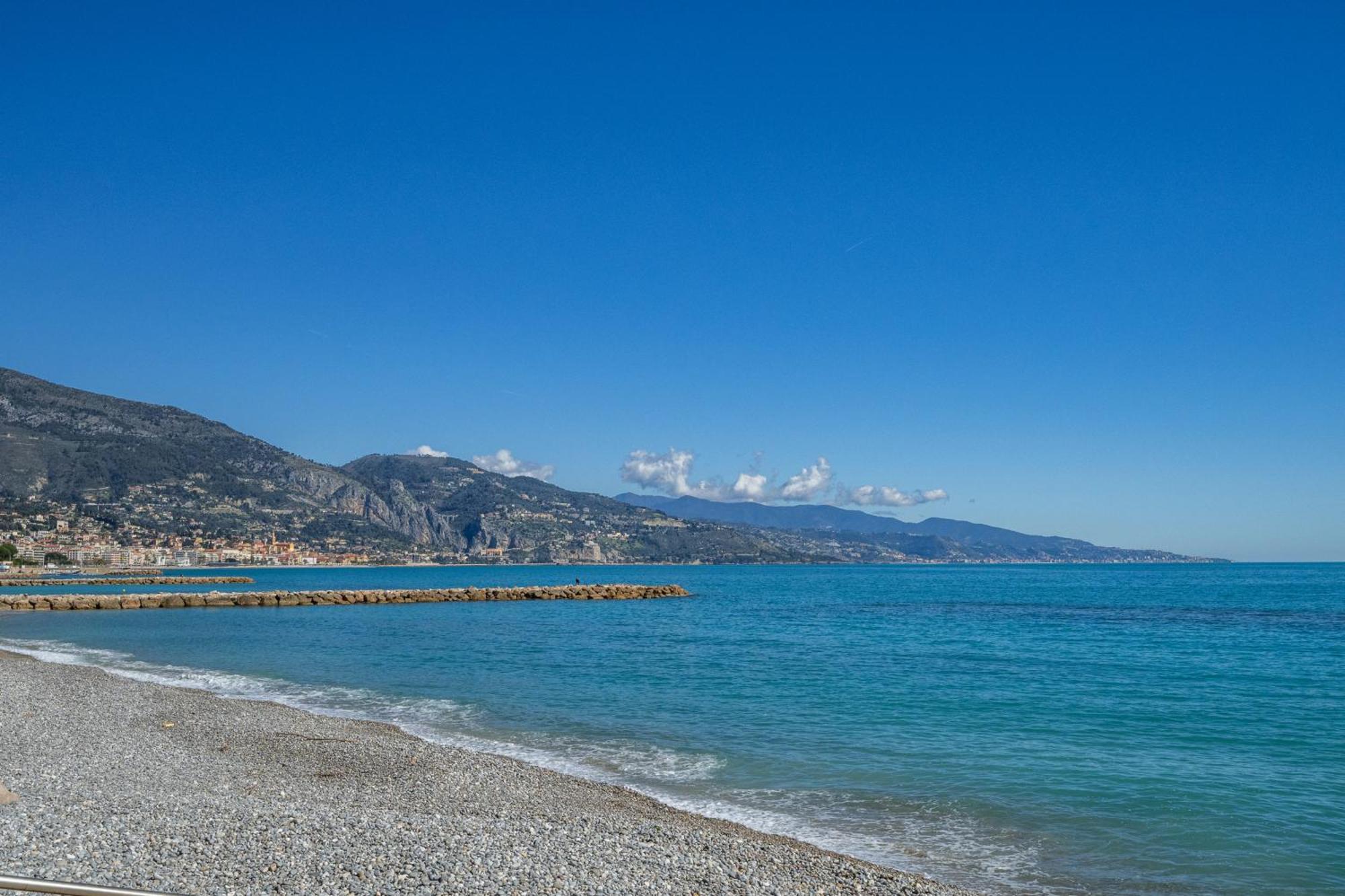 Apartmán Le Coq Victor Hugo - Garage - Ac - Wifi - Quiet Roquebrune-Cap-Martin Exteriér fotografie